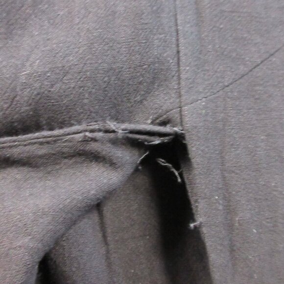 Jlux Label Journey Maxi Dress M Black Cotton Linen Strapless Elegant Luxury 772 - Picture 12 of 16